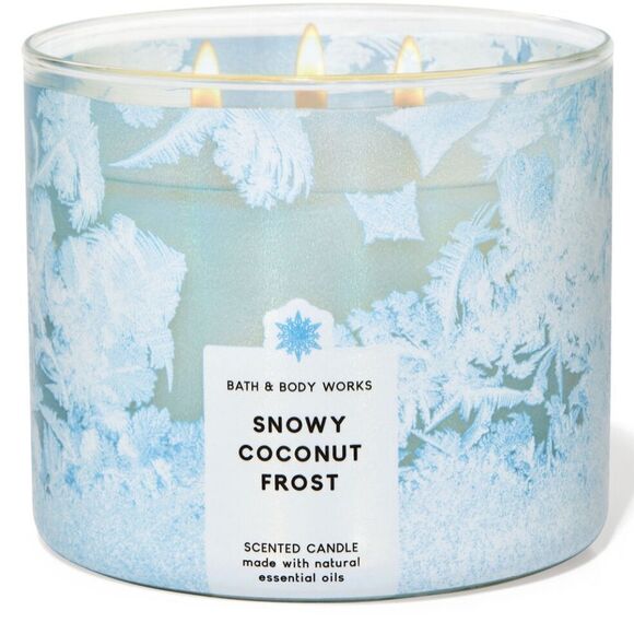Snowy Coconut Frost Candle from Bath and Body Works - Picture 1 of 6